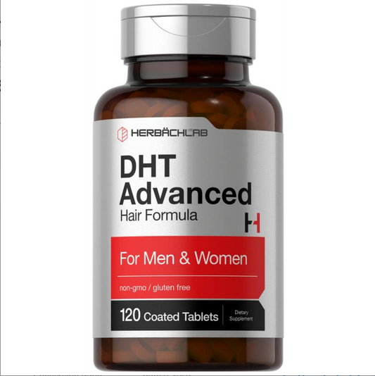 HerbächLab DHT Advanced Hair Formula | 120 Tablets | Non-GMO